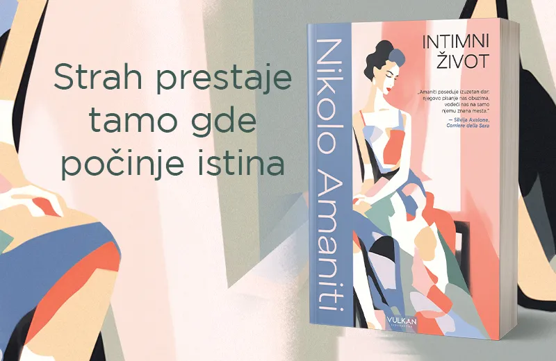 Nova knjiga Nikola Amanitija, jednog od najistaknutijih italijanskih pisaca: „Intimni život“ u prodaji