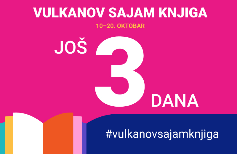 Tri dana do Vulkanovog sajma knjiga – popusti do 70%