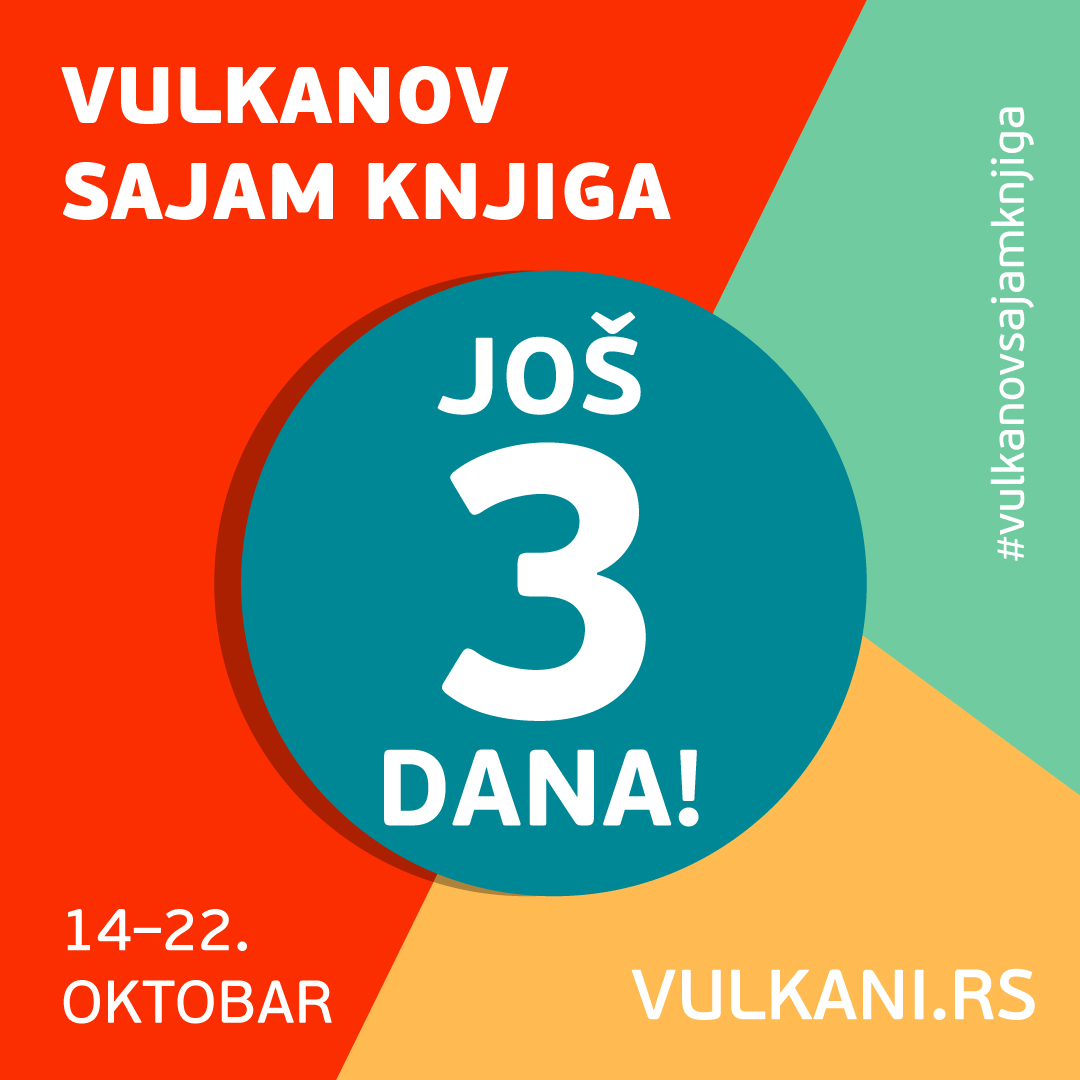 Pripremite se – za tri dana počinje Vulkanov sajam knjiga