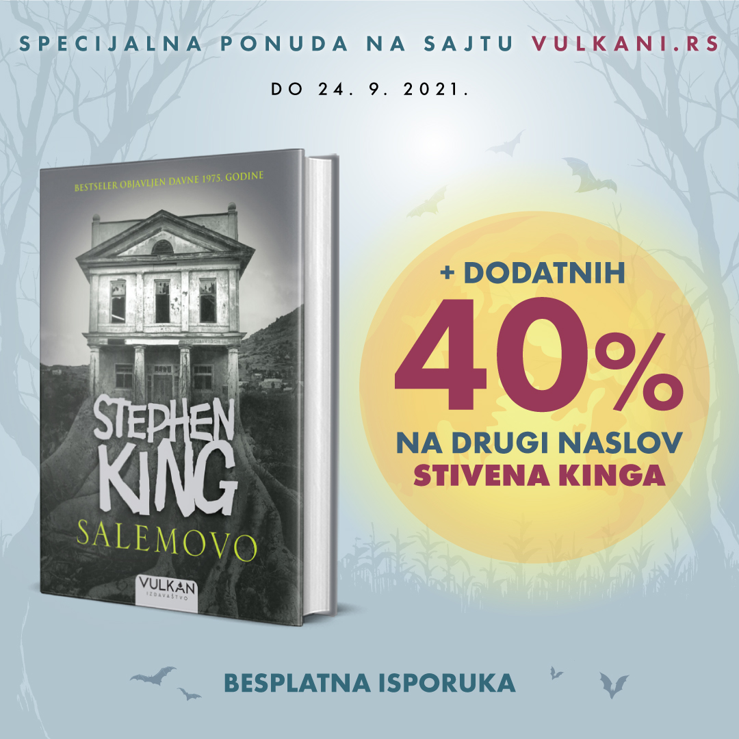 Na veliku radost čitalaca „Salemovo“ je u prodaji!