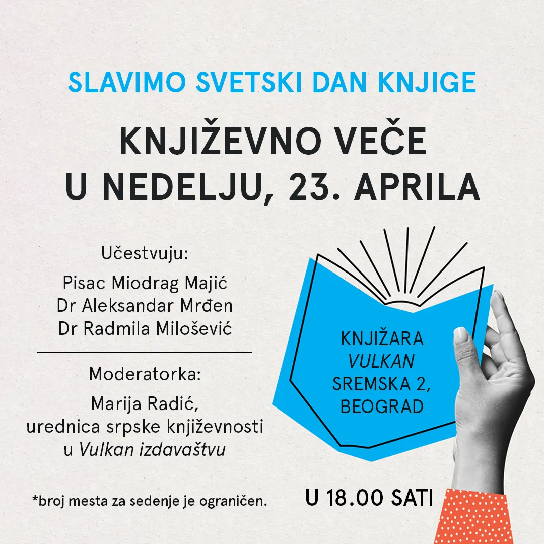 Književno veče povodom Svetskog dana knjige