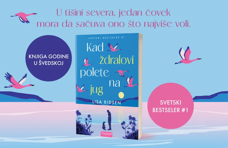 Roman koji dira u srce: „Kad ždralovi polete na jug“ u prodaji