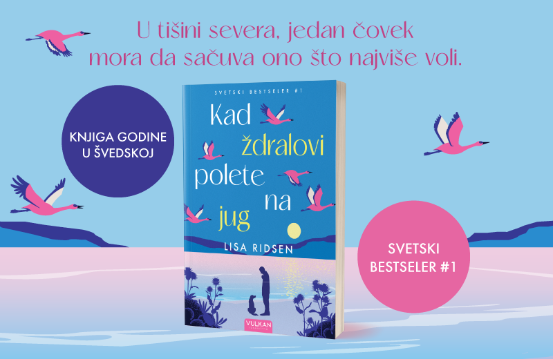Roman koji dira u srce: „Kad ždralovi polete na jug“ u prodaji