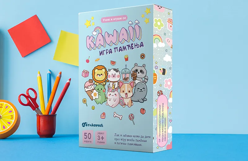 Karte „Učim i igram se: Kawaii – igra pamćenja“ uskoro u prodaji