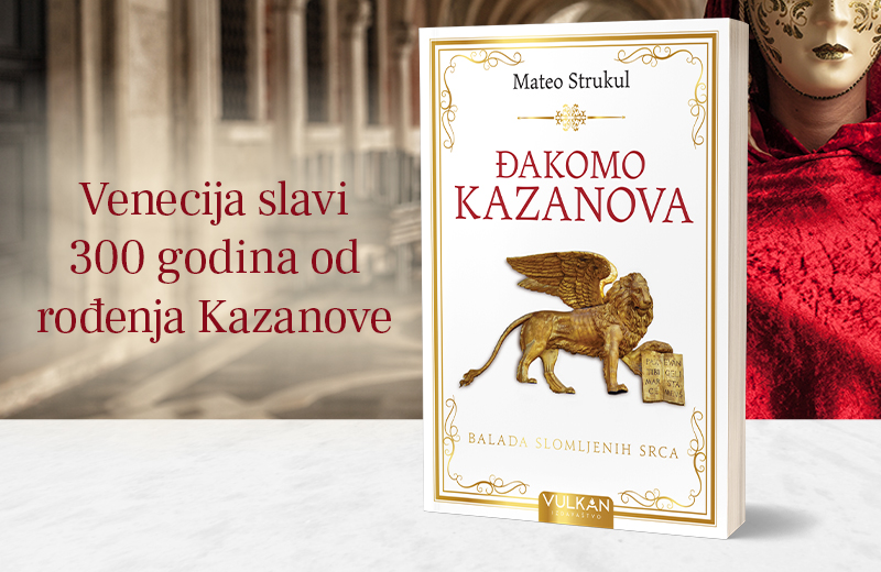 „Đakomo Kazanova“ Matea Strukula vodi vas u srce Venecije