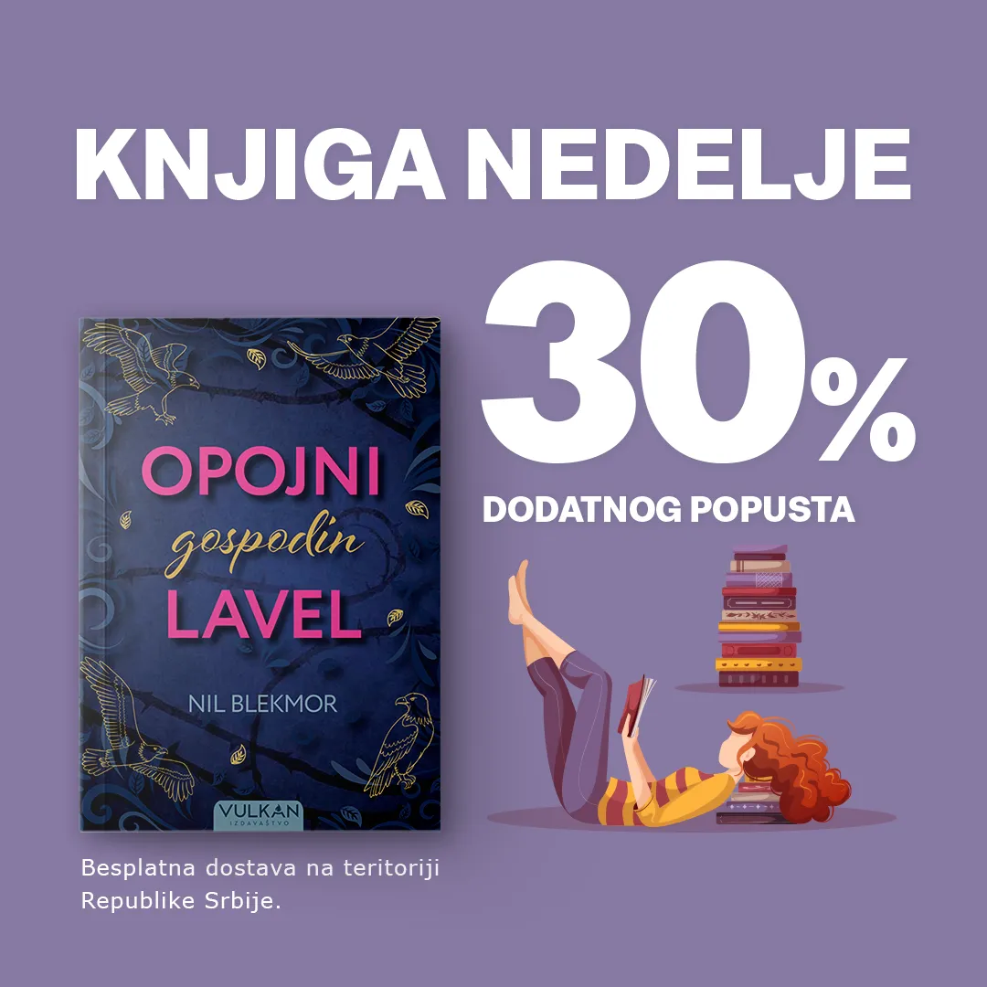 „Opojni gospodin Lavel“ Nila Blekmora – knjiga nedelje Vulkan izdavaštva
