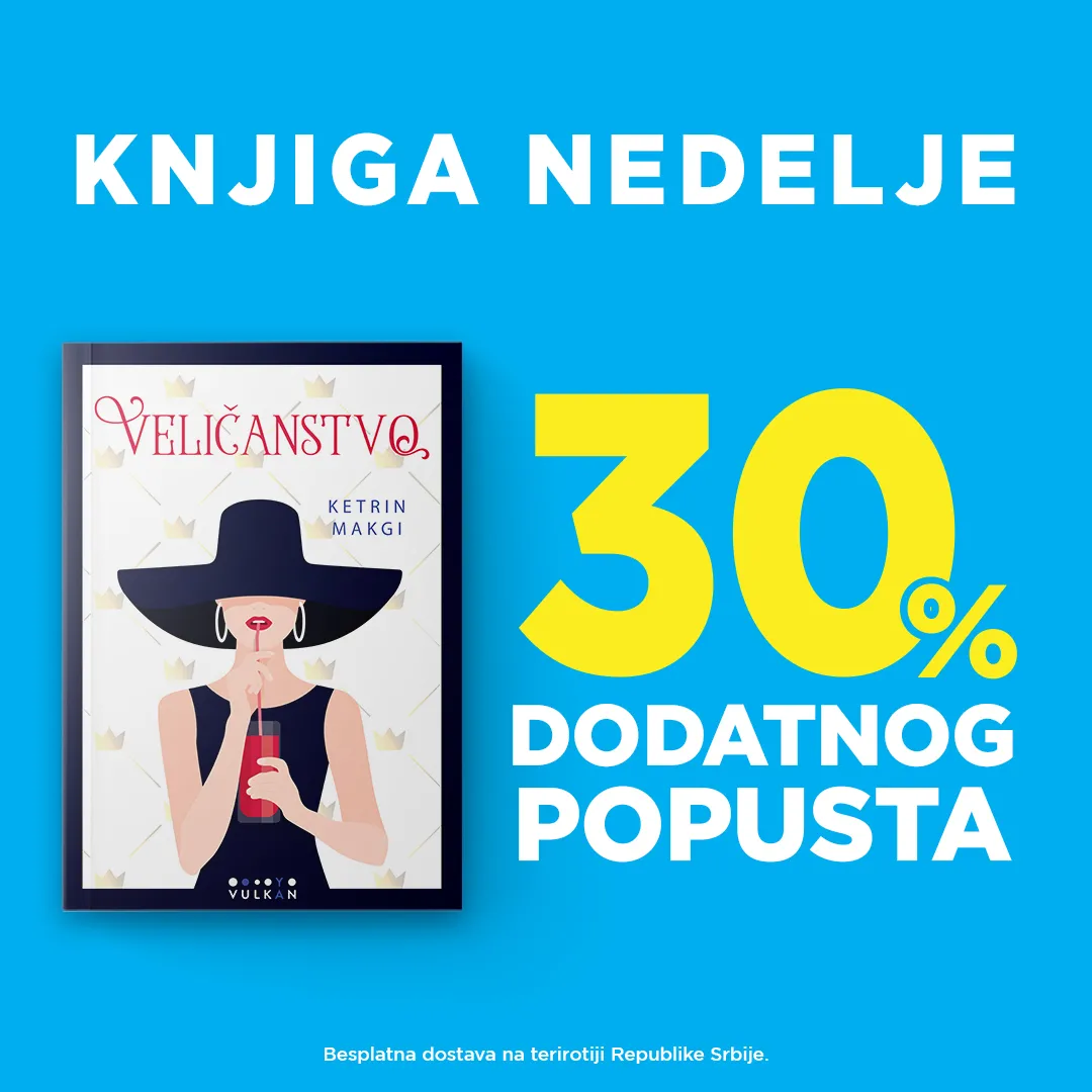„Veličanstvo“ američke autorke Ketrin Makgi – knjiga nedelje Vulkan izdavaštva