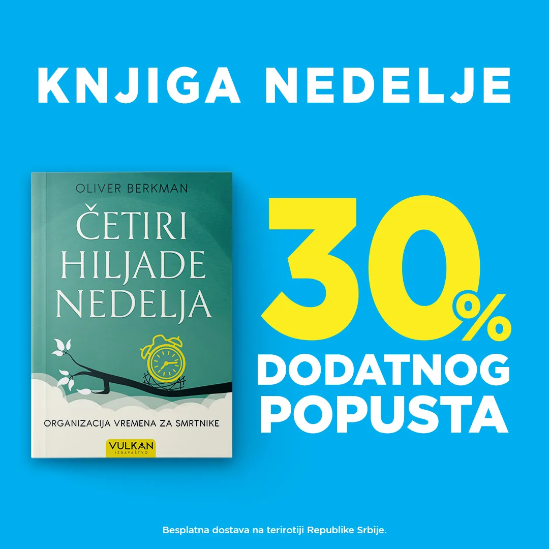 „Četiri hiljade nedelja: Organizacija vremena za smrtnike“ – knjiga nedelje Vulkan izdavaštva