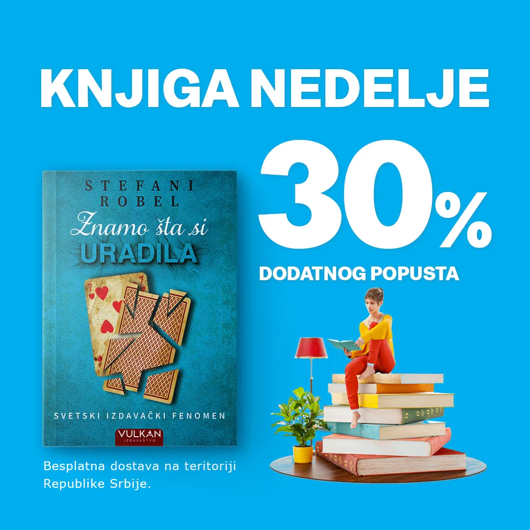 Svetski izdavački fenomen „Znamo šta si uradila“ – knjiga nedelje Vulkan izdavaštva