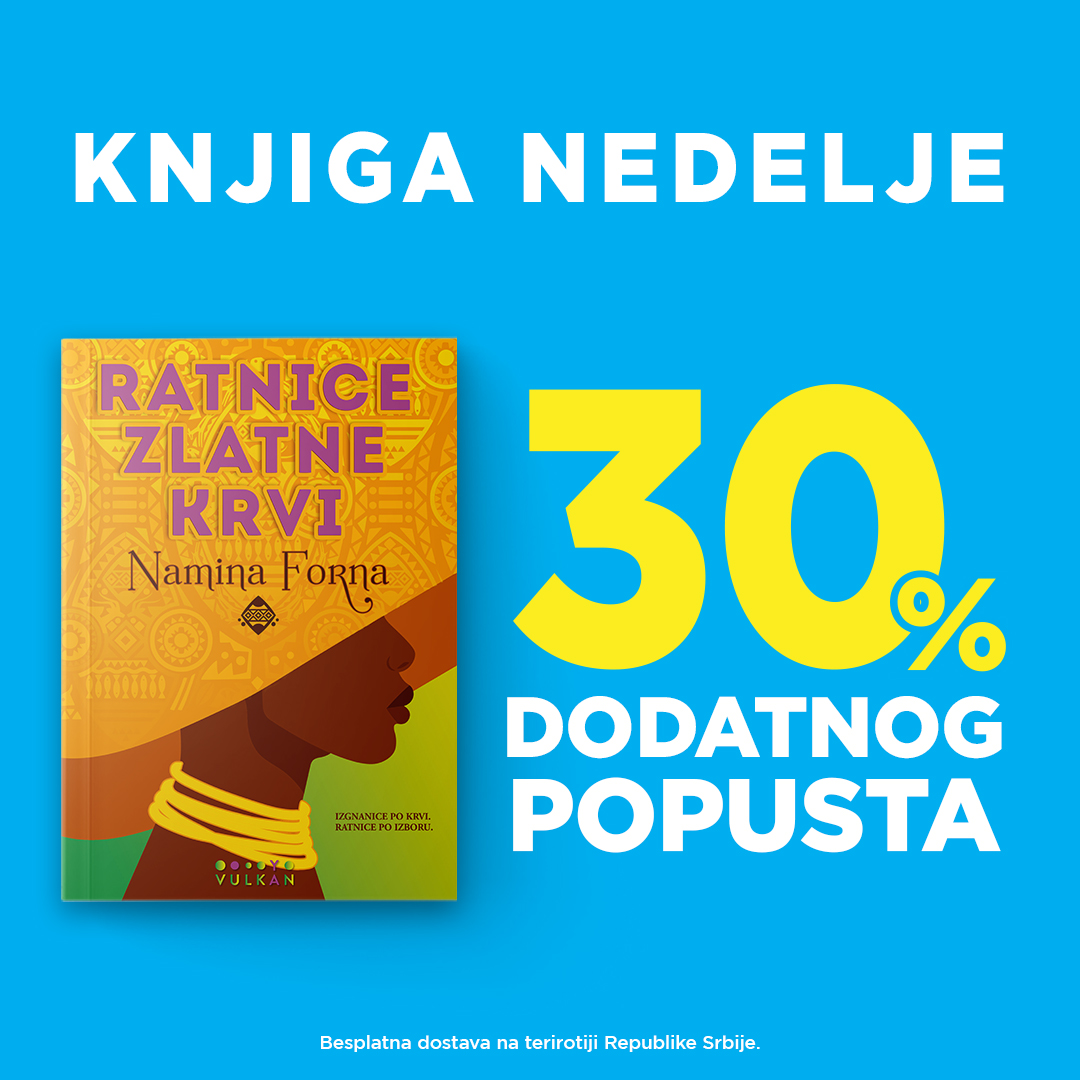 „Ratnice zlatne krvi“ Namine Forne – knjiga nedelje Vulkan izdavaštva