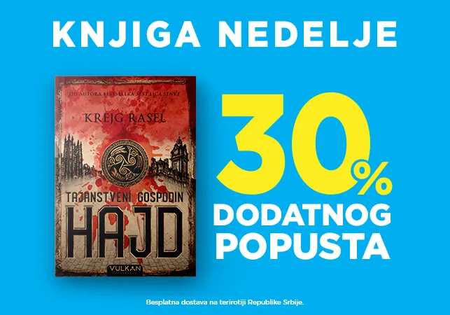 Triler „Tajanstveni gospodin Hajd“ Krejga Rasela – knjiga nedelje Vulkan izdavaštva