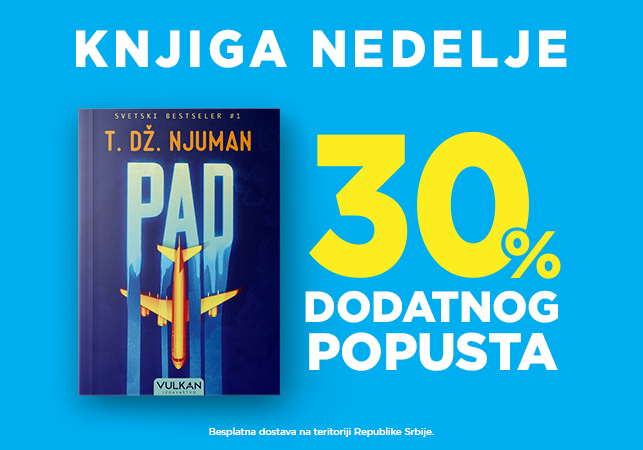 Svetski bestseler br. 1 „Pad“ – knjiga nedelje Vulkan izdavaštva