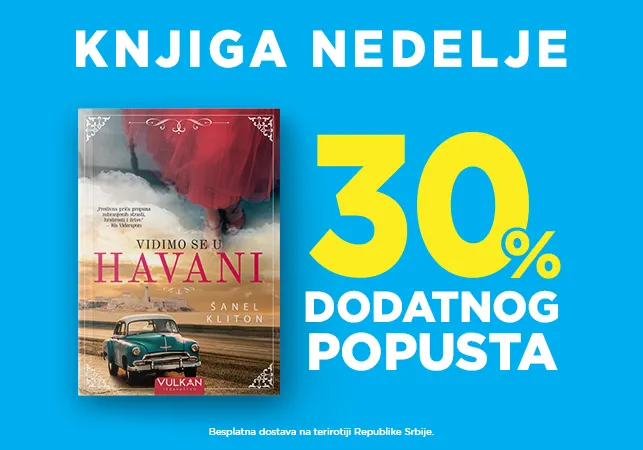 Istorijsko-ljubavni roman „Vidimo se u Havani“ – knjiga nedelje Vulkan izdavaštva