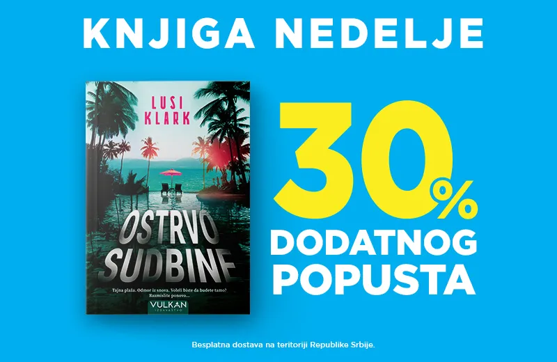 Bestseler Lusi Klark „Ostrvo sudbine“ – knjiga nedelje Vulkan izdavaštva