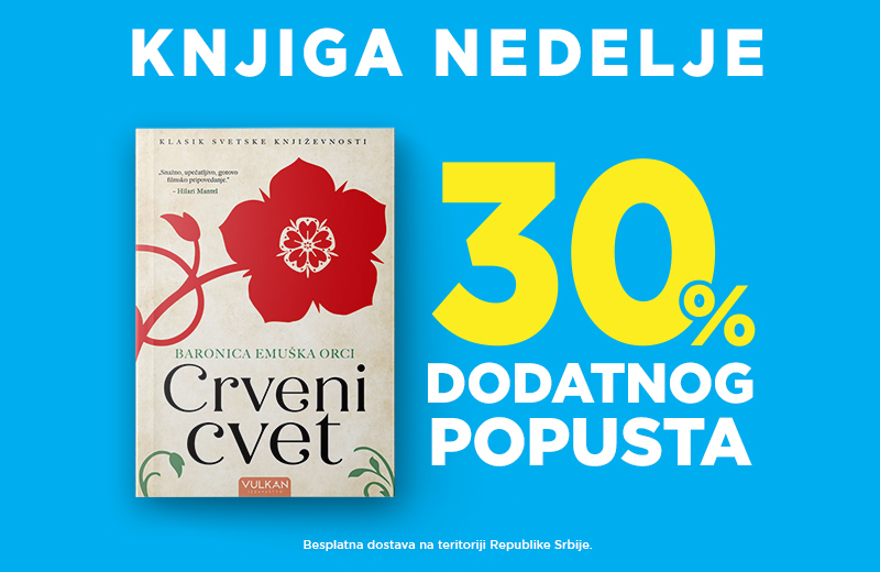 „Crveni cvet“ britanske autorke Emuške Orci – knjiga nedelje Vulkan izdavaštva