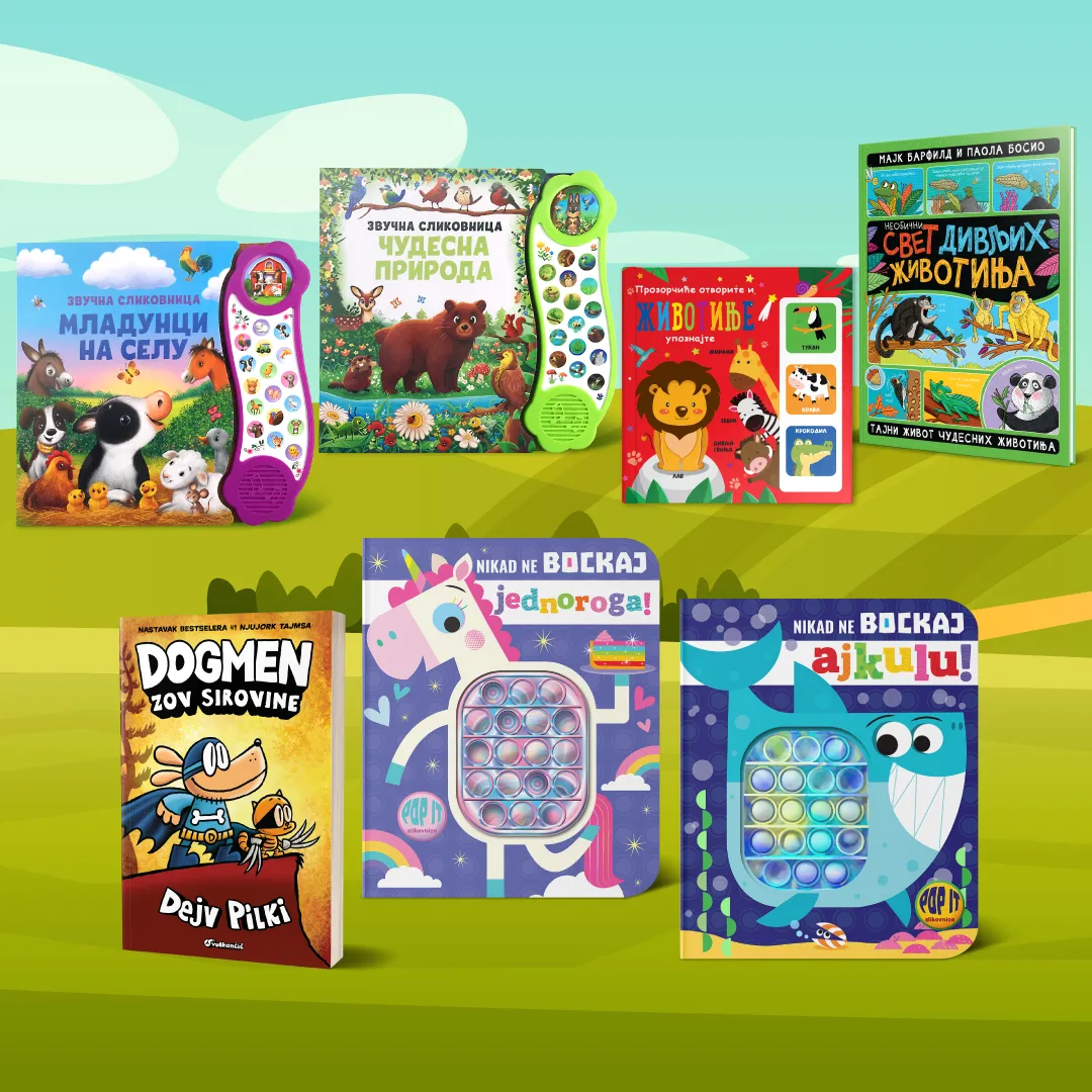 Knjige o životinjama koje će deca obožavati