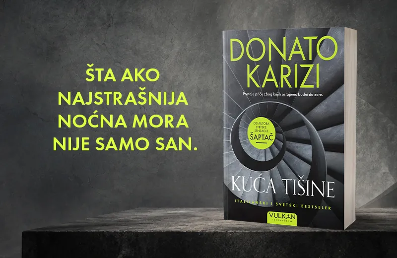 Majstor modernog trilera ima novi roman: Donato Karizi otvara vrata „Kuće tišine“