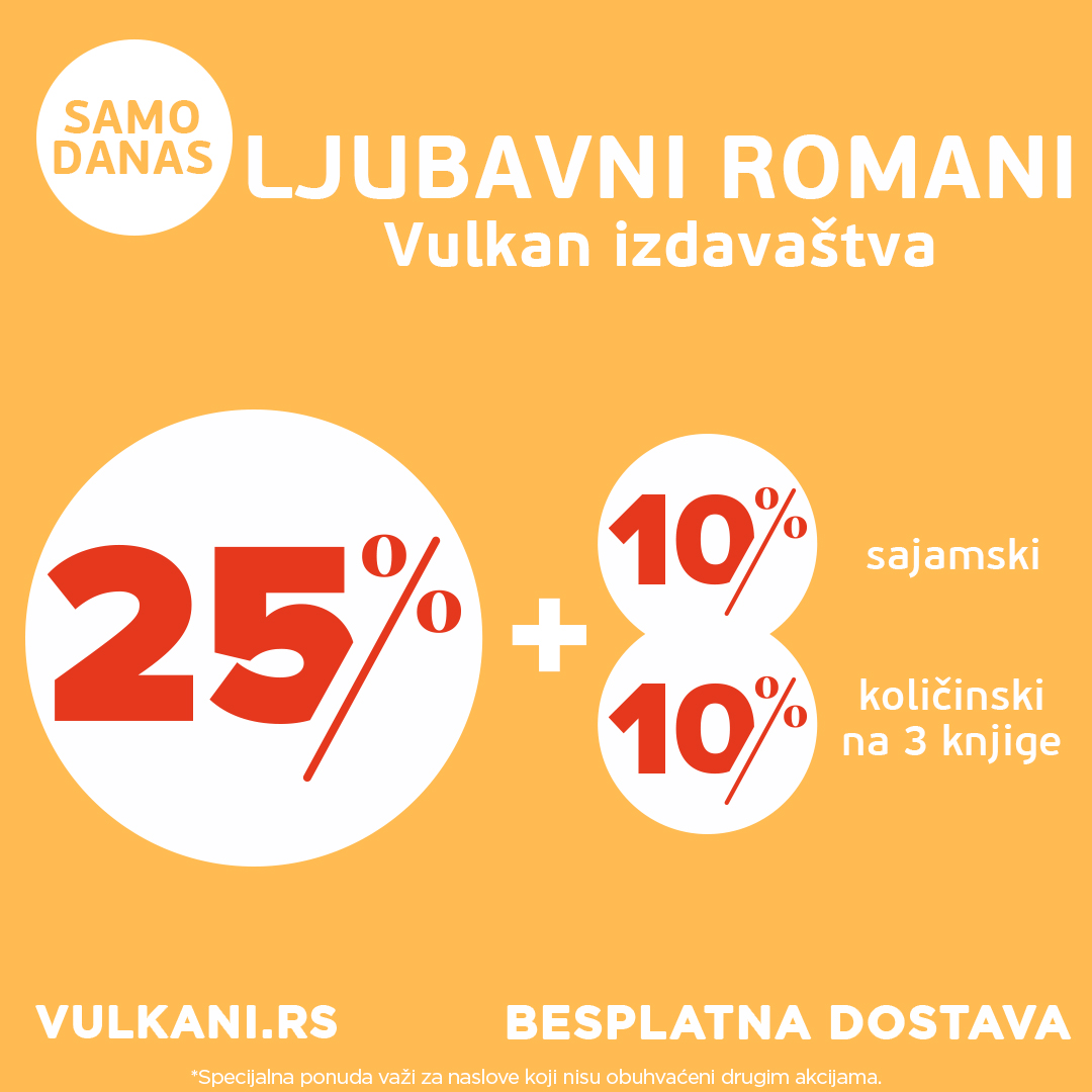 Vulkanovi ljubavni romani na specijalnoj sajamskoj onlajn-akciji
