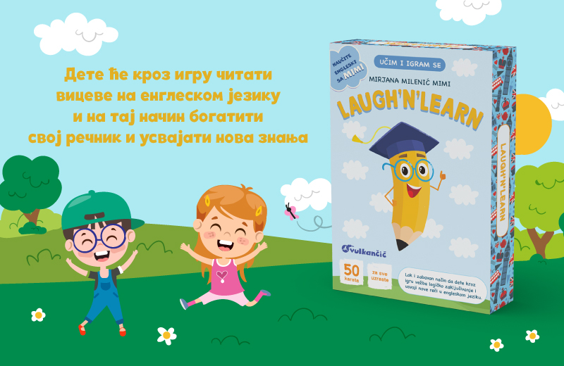 Vicevi na engleskom jeziku: „Laugh’n’learn“ edukativne karte Mirjane Milenić uskoro u prodaji