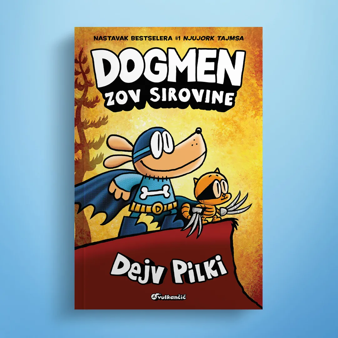 Novi roman svetski popularnog serijala iz pera Dejva Pilkija: „Dogmen: Zov sirovine“ u prodaji