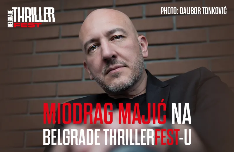 Miodrag Majić na „Thrillerfestu“: Promocija knjige „Deca zla“