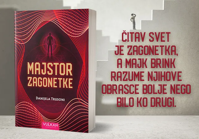 Istorijski triler „Majstor zagonetke“ Danijele Trusoni u izdanju Vulkan izdavaštva