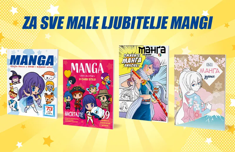 Neodoljiva izdanja za najmlađe zaljubljenike u svet japanskih mangi