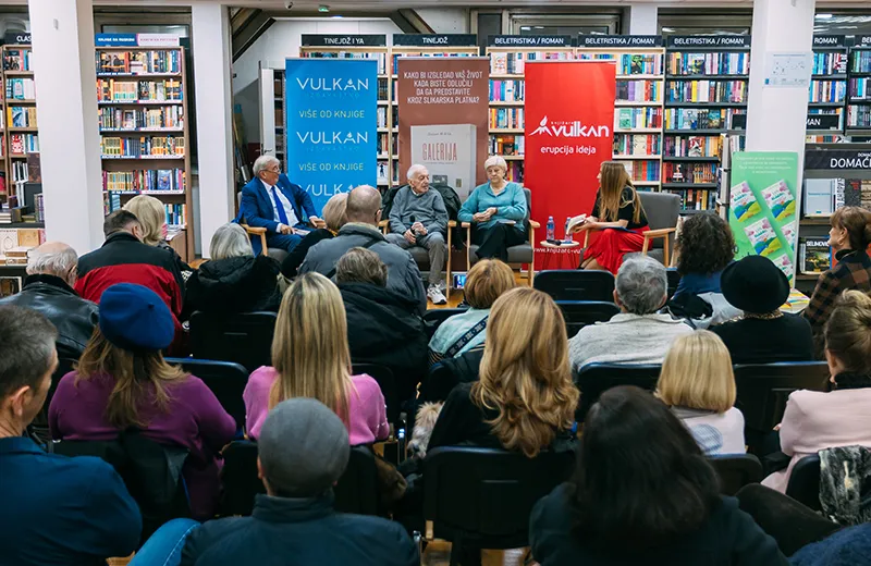 Veče posvećeno majstoru putopisne proze Dušanu Miklji: I u knjižari Vulkan razgovori o „Galeriji“