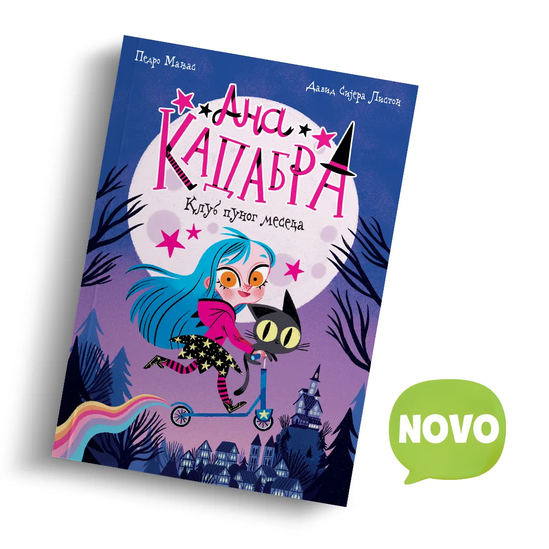 Čarobni dečji roman „Ana Kadabra: Klub punog meseca“ u prodaji