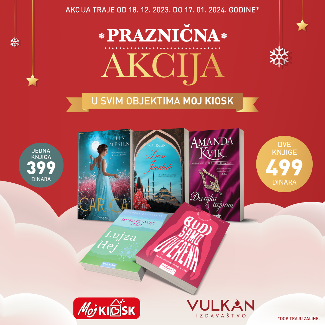 Velika praznična akcija Vulkan izdavaštva u objektima Moj kiosk