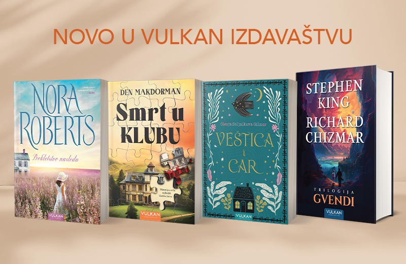 Od genijalnog Kinga do voljene Nore Roberts – noviteti Vulkan izdavaštva
