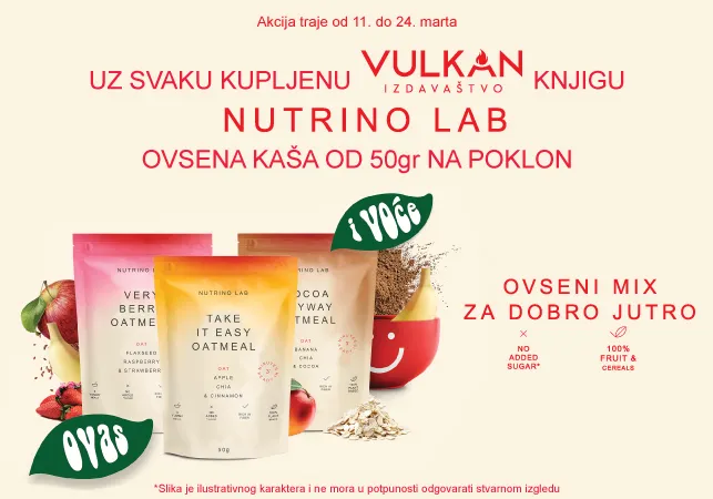 Poklon-akcija Vulkan izdavaštva i Nutrino Lab-a