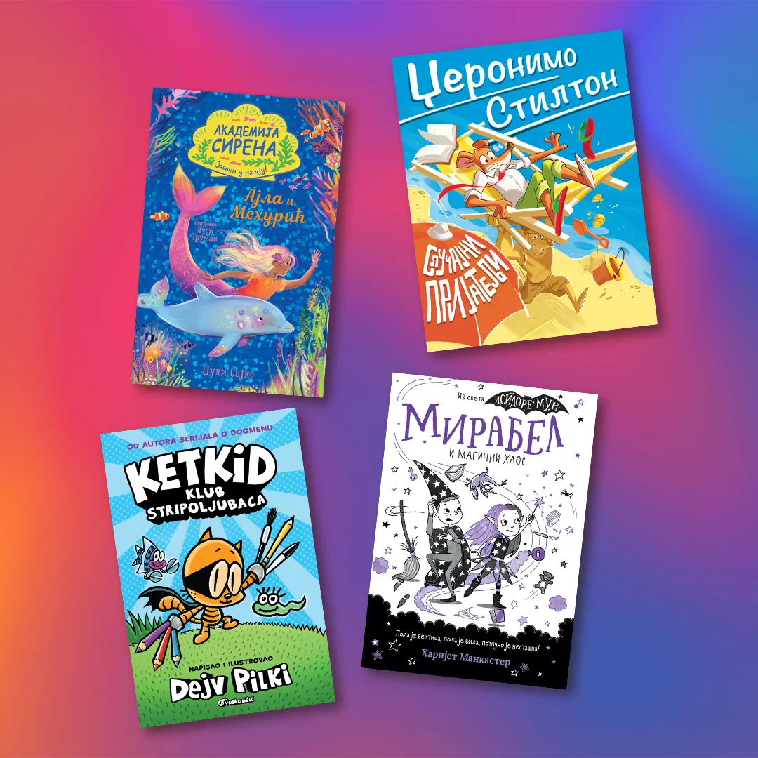 Novi dečji romani puni magije