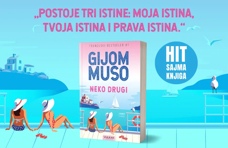 Novi roman Gijoma Musoa „Neko drugi“ na Vulkanovom i Beogradskom sajmu knjiga