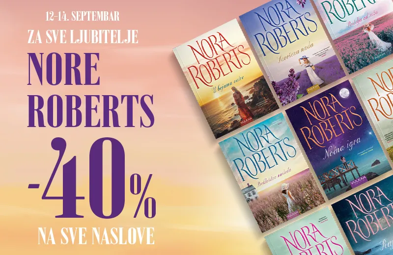 Nora Roberts u „Vulkanu“: Vikend pun ljubavi, misterije i magije uz popust od 40%
