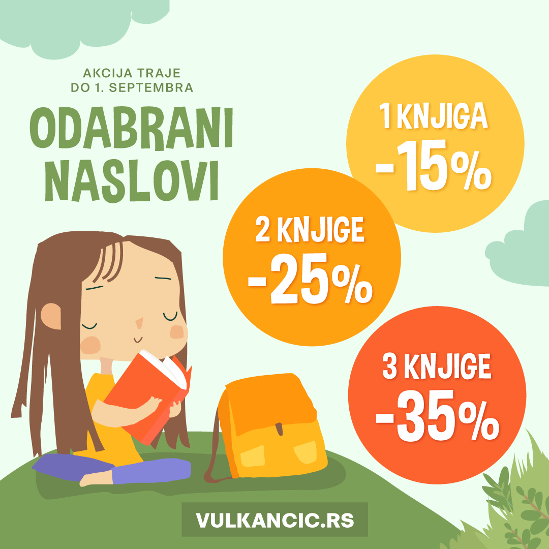 Povratak u školu sa najčitanijim Vulkančić knjigama