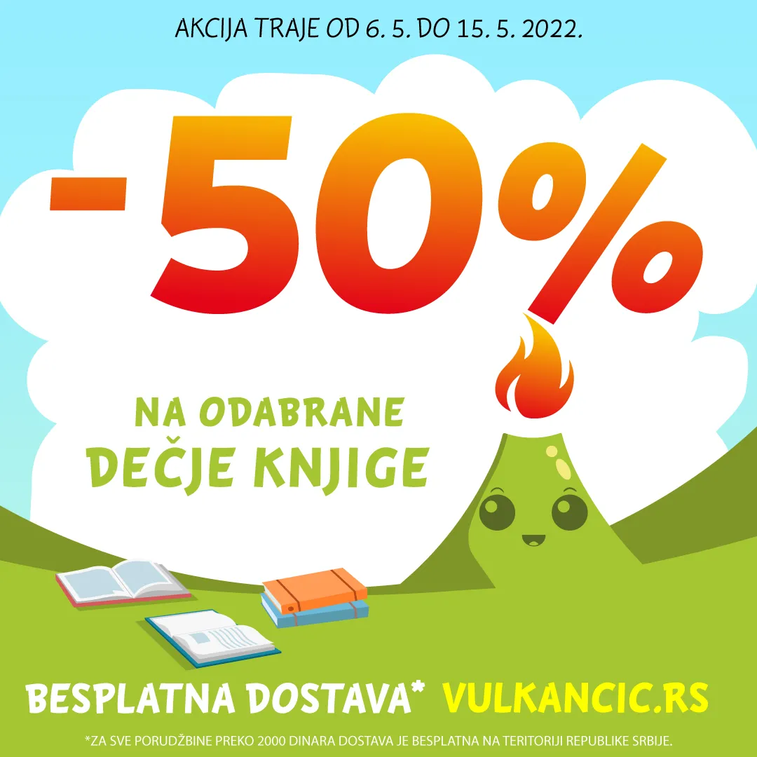 Odabrane Vulkančić knjige upola cene