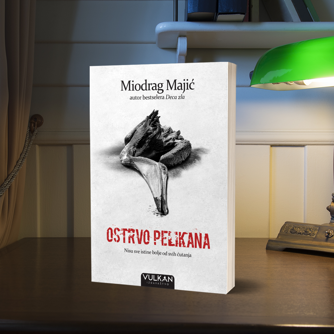 Ostrvo pelikana, nova knjiga Miodraga Majića, uskoro u knjižarama