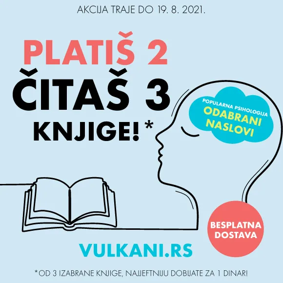Knjige popularne psihologije na fantastičnoj akciji samo na sajtu Vulkan izdavaštva