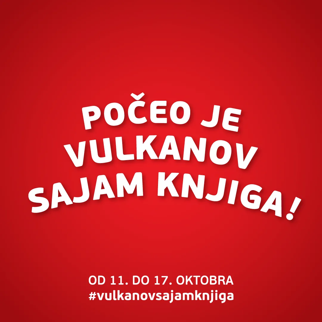 Počeo je Vulkanov sajam knjiga!