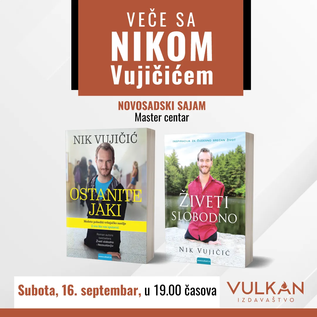 „Veče sa Nikom Vujičićem“ u Novom Sadu
