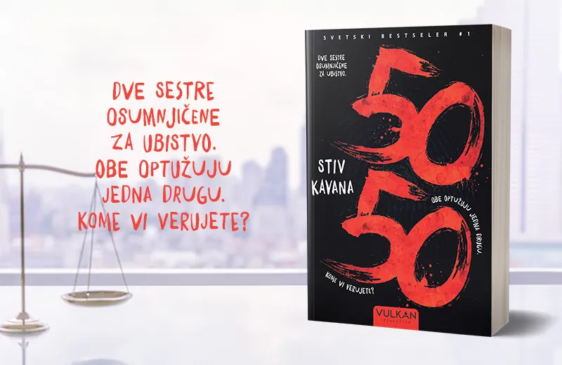 Nova sudska drama iz pera briljantnog Stiva Kavane: „Pedeset-pedeset“ u prodaji