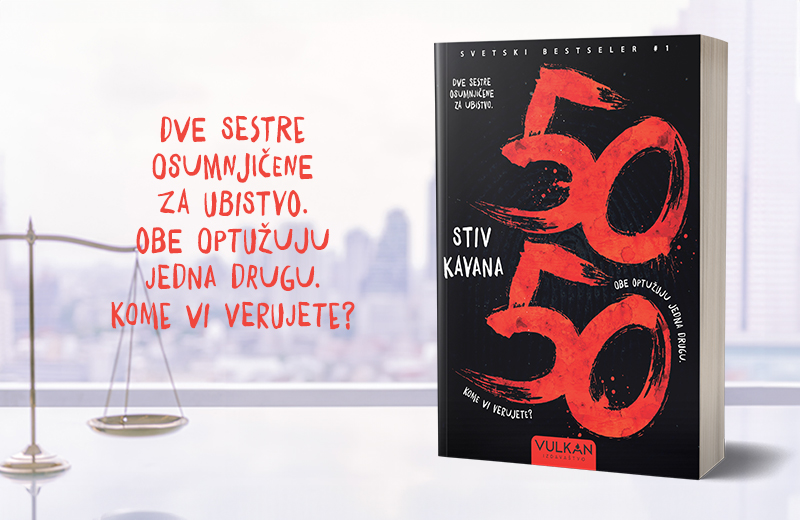 Nova sudska drama iz pera briljantnog Stiva Kavane: „Pedeset-pedeset“ u prodaji