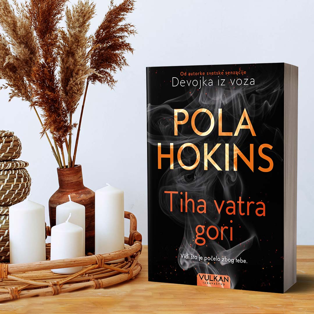 U prodaji je dugoočekivani roman „Tiha vatra gori“ Pole Hokins