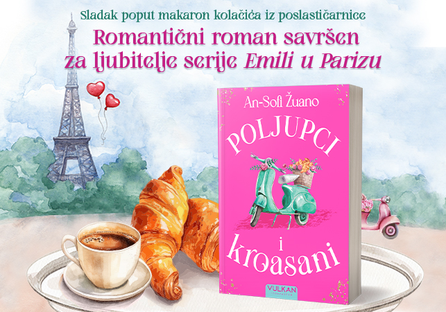 Roman prepun ljubavi i umetničke inspiracije „Poljupci i kroasani“ u prodaji