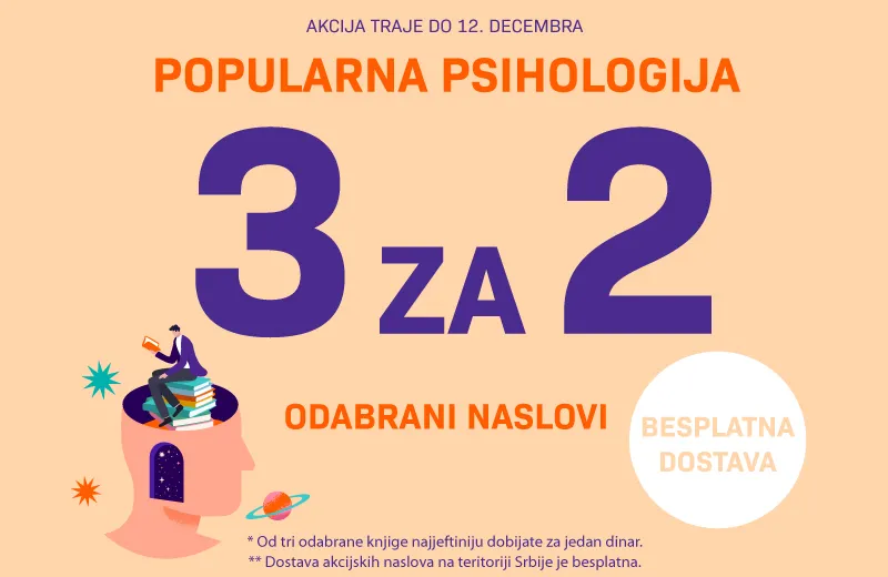 Sjajna ponuda za ljubitelje popularne psihologije: Kupiš 2, čitaš 3 Vulkan knjige