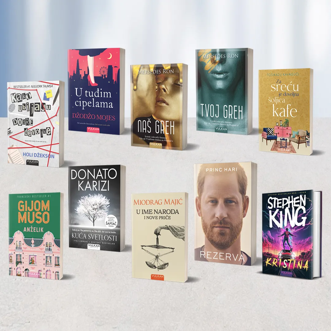 Vulkanova preporuka za 2024: Stiven King, Tošikazu Kavaguči, Džodžo Mojes...