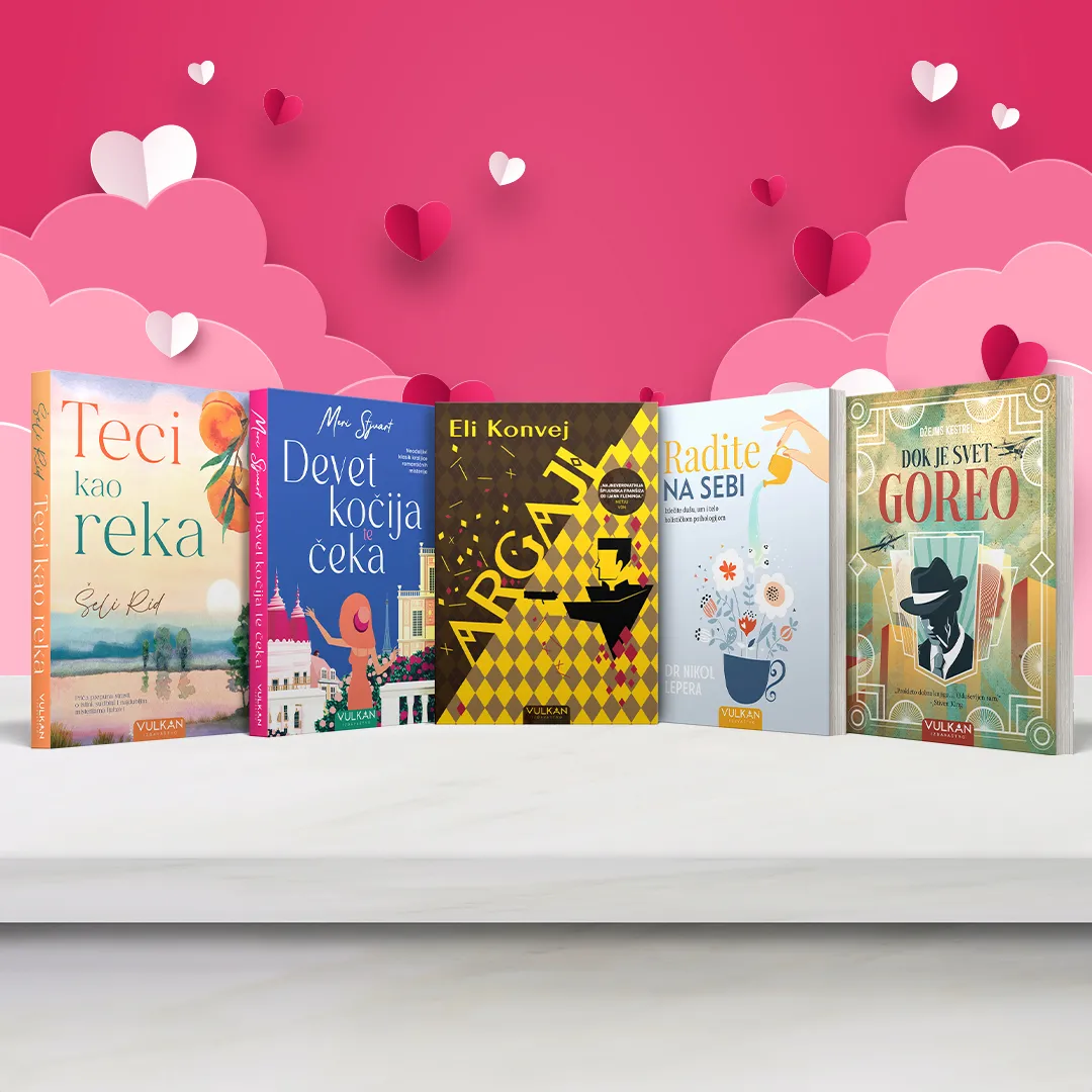 Neodoljive Vulkan knjige za Dan zaljubljenih