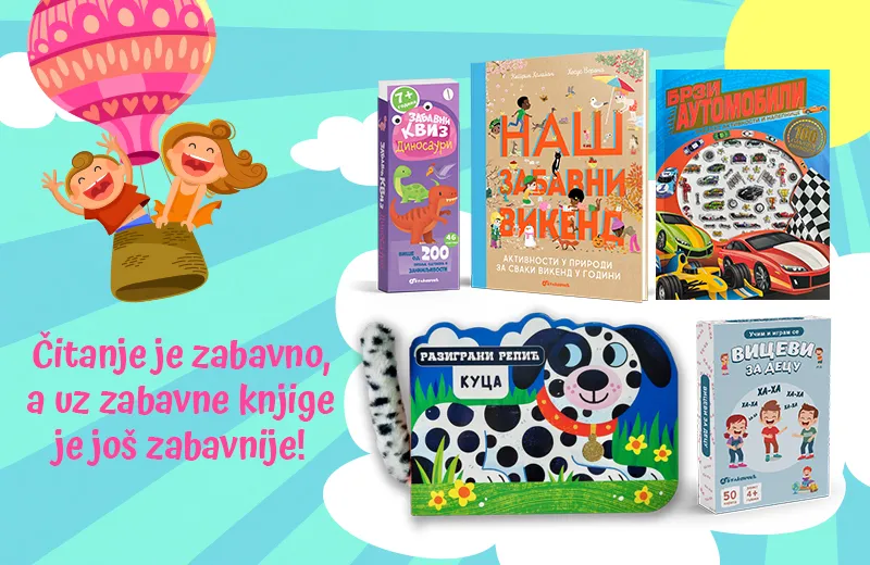 Prvi april donosi smeh i knjige: Dan čitanja zabavnih knjiga u znaku smešnih priča i aktivnosti