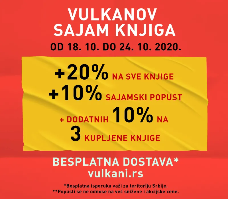 Neverovatni popusti na Vulkanovom sajmu knjiga!